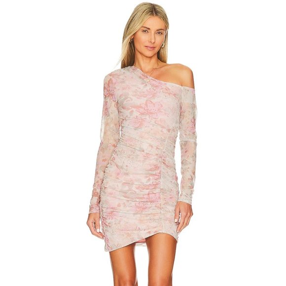 Chole One-Shouldered Floral Dress - Picture 1 of 1